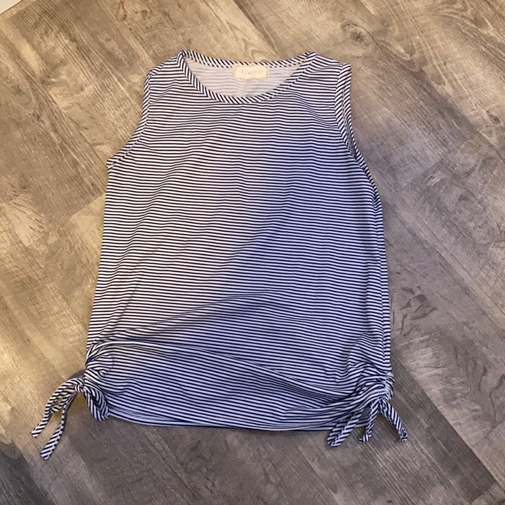 stripped tank top